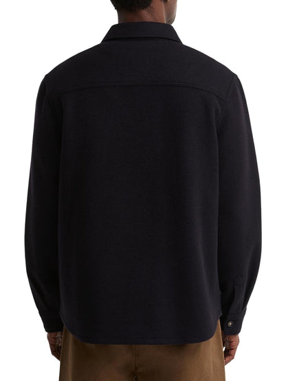 MARLTOWN TAIL WOOL BLEND OVSRT Barbour Camicia Uomo Mos0510 Blu