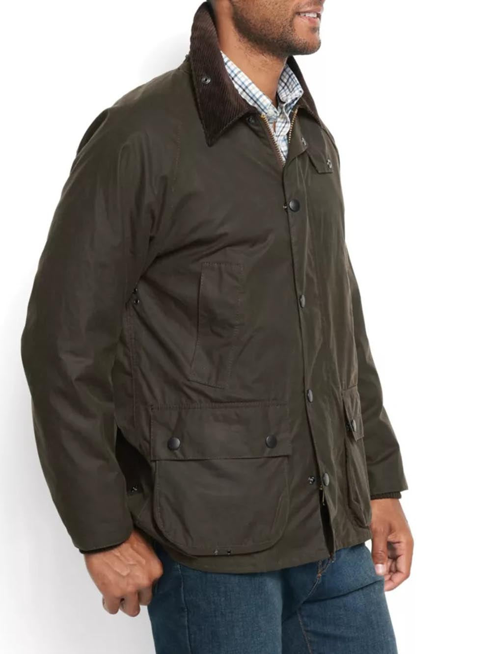 BEDALE WAX JACKET Barbour Giubbino Uomo Mwx0018 Verde