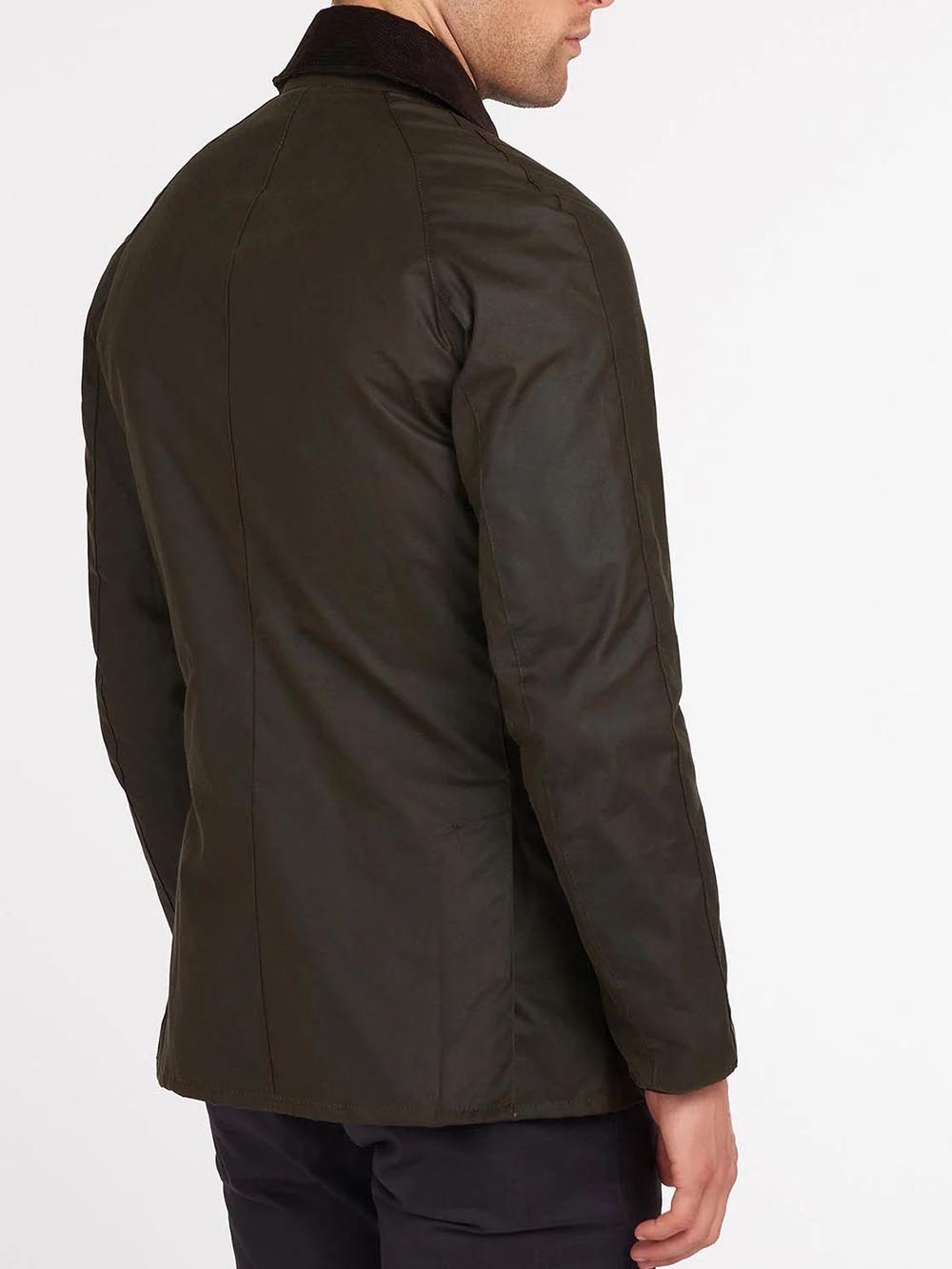 ASHBY WAX JACKET Barbour Giubbino Uomo Mwx0339 Verde oliva