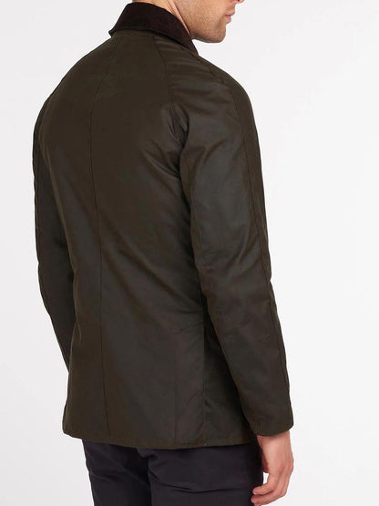 ASHBY WAX JACKET Barbour Giubbino Uomo Mwx0339 Verde oliva