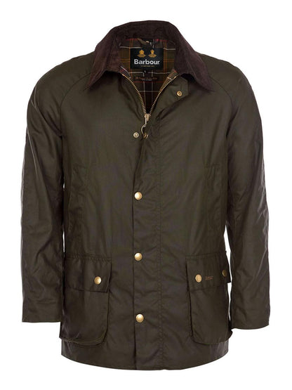ASHBY WAX JACKET Barbour Giubbino Uomo Mwx0339 Verde oliva