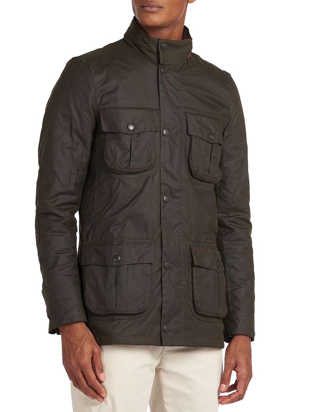 corbridge wax jacket Barbour Giubbino Uomo Mwx0340 Verde oliva