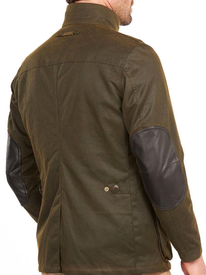 OGSTON WAX JACKET Barbour Giubbino Uomo Mwx0700 Verde oliva