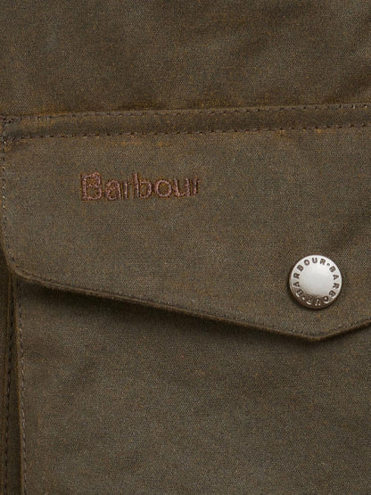 OGSTON WAX JACKET Barbour Giubbino Uomo Mwx0700 Verde oliva