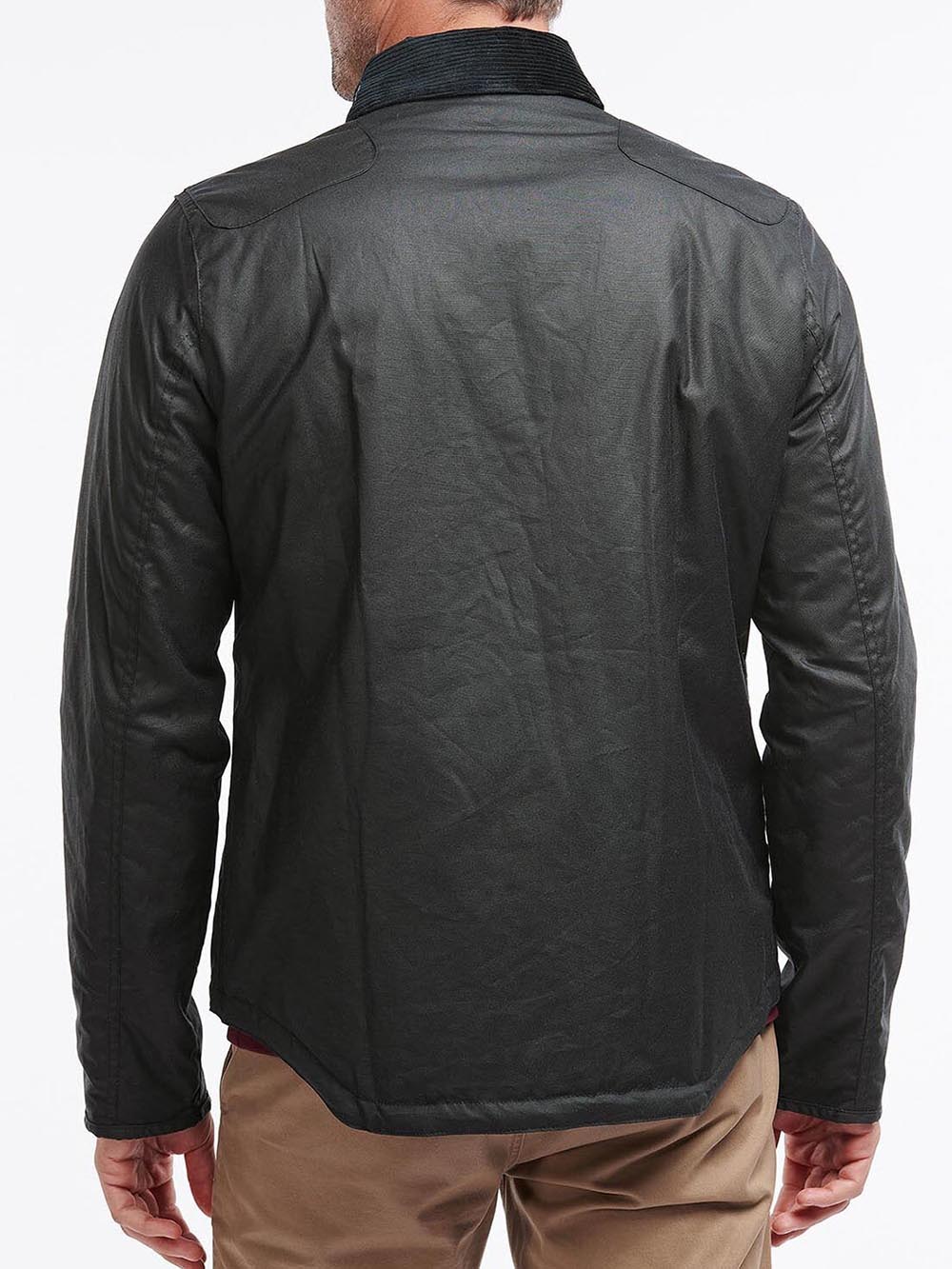 REELIN WAX JACKET Barbour Giubbino Uomo Mwx1106 Verde scuro