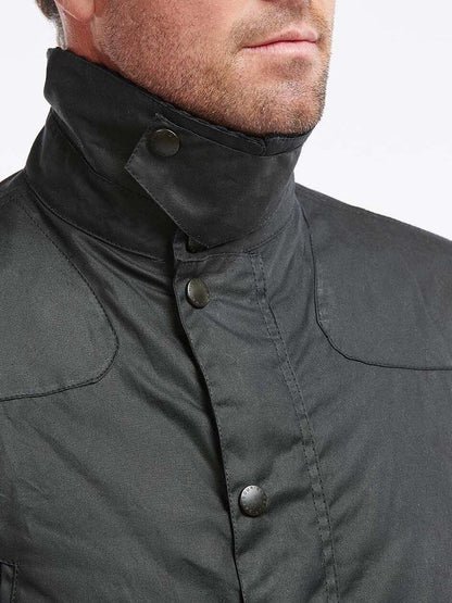 REELIN WAX JACKET Barbour Giubbino Uomo Mwx1106 Verde scuro