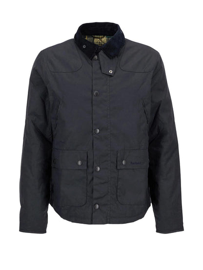 REELIN WAX JACKET Barbour Giubbino Uomo Mwx1106 Blu