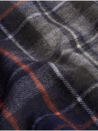 NEW CHECK TARTAN SCARF Barbour Sciarpa Uomo Usc0137 Blu/verde