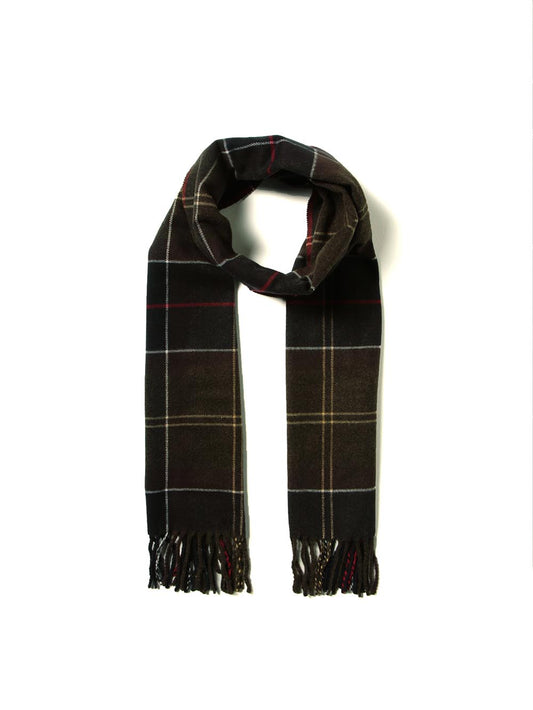 GALINGALE TARTAN SCARF Barbour Sciarpa Uomo Usc0300 Verde