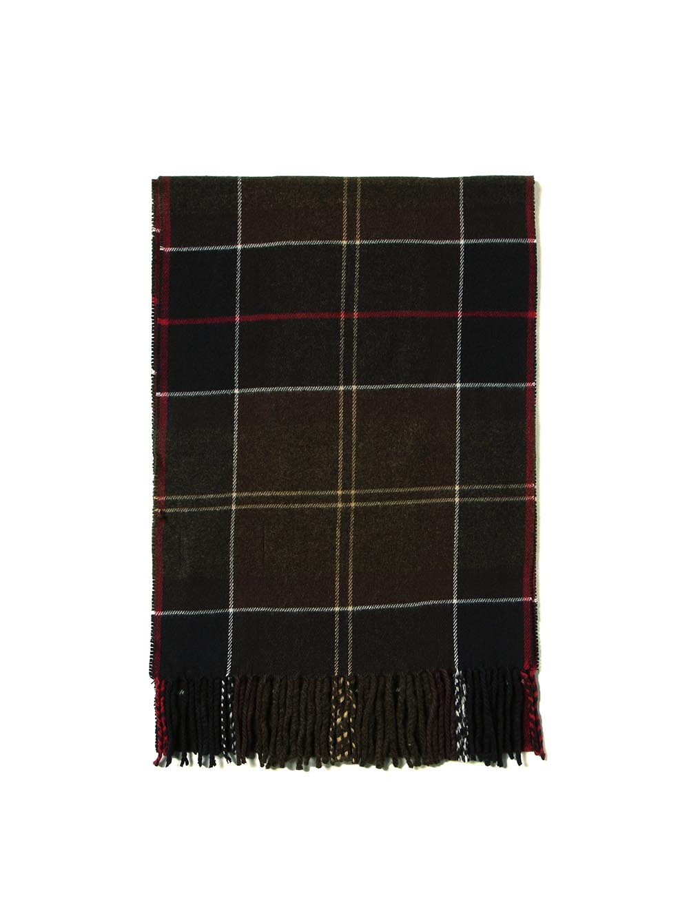 GALINGALE TARTAN SCARF Barbour Sciarpa Uomo Usc0300 Verde
