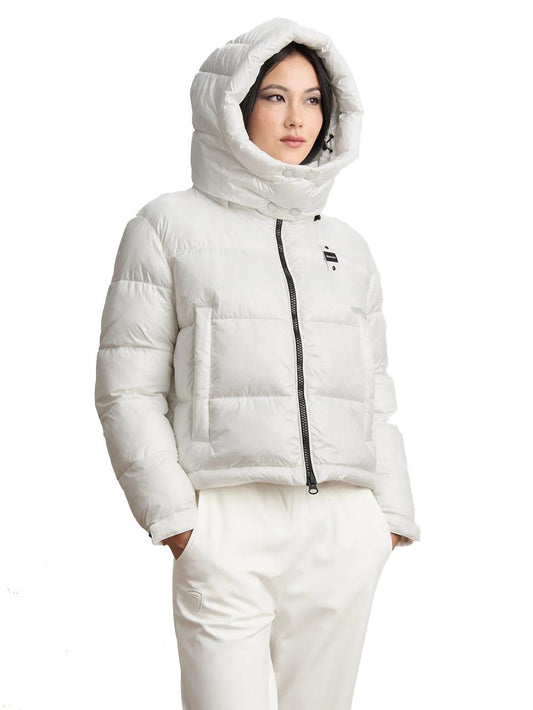 GLORIA Blauer Giubbino Donna 26wbldc02071 006648 Bianco