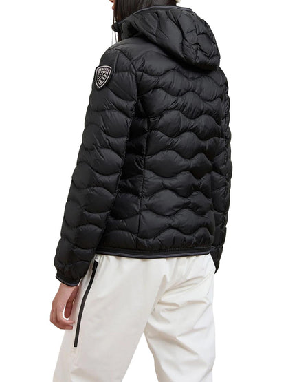 CAMELIA Blauer Giubbino Donna 26wbldc03033 006047 Nero/beige