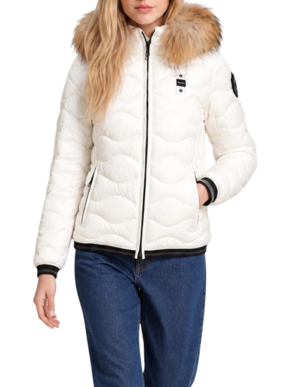 ALDIE Blauer Giubbino Donna 26wbldc03034 006047 Bianco