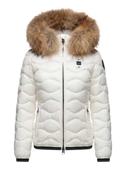 ALDIE Blauer Giubbino Donna 26wbldc03034 006047 Bianco