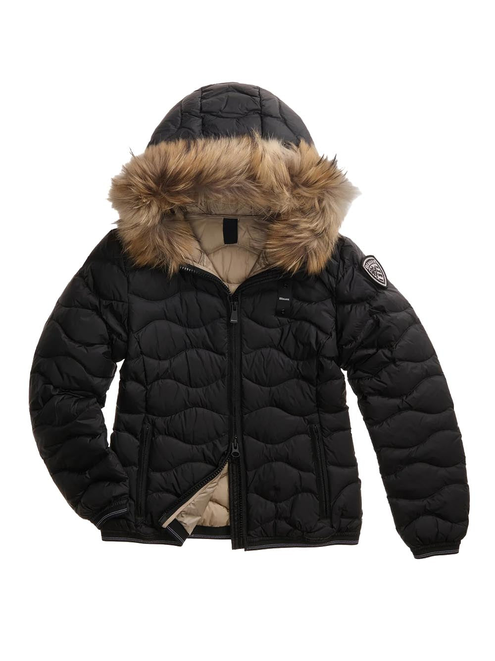 ALDIE Blauer Giubbino Donna 26wbldc03034 006047 Nero/beige