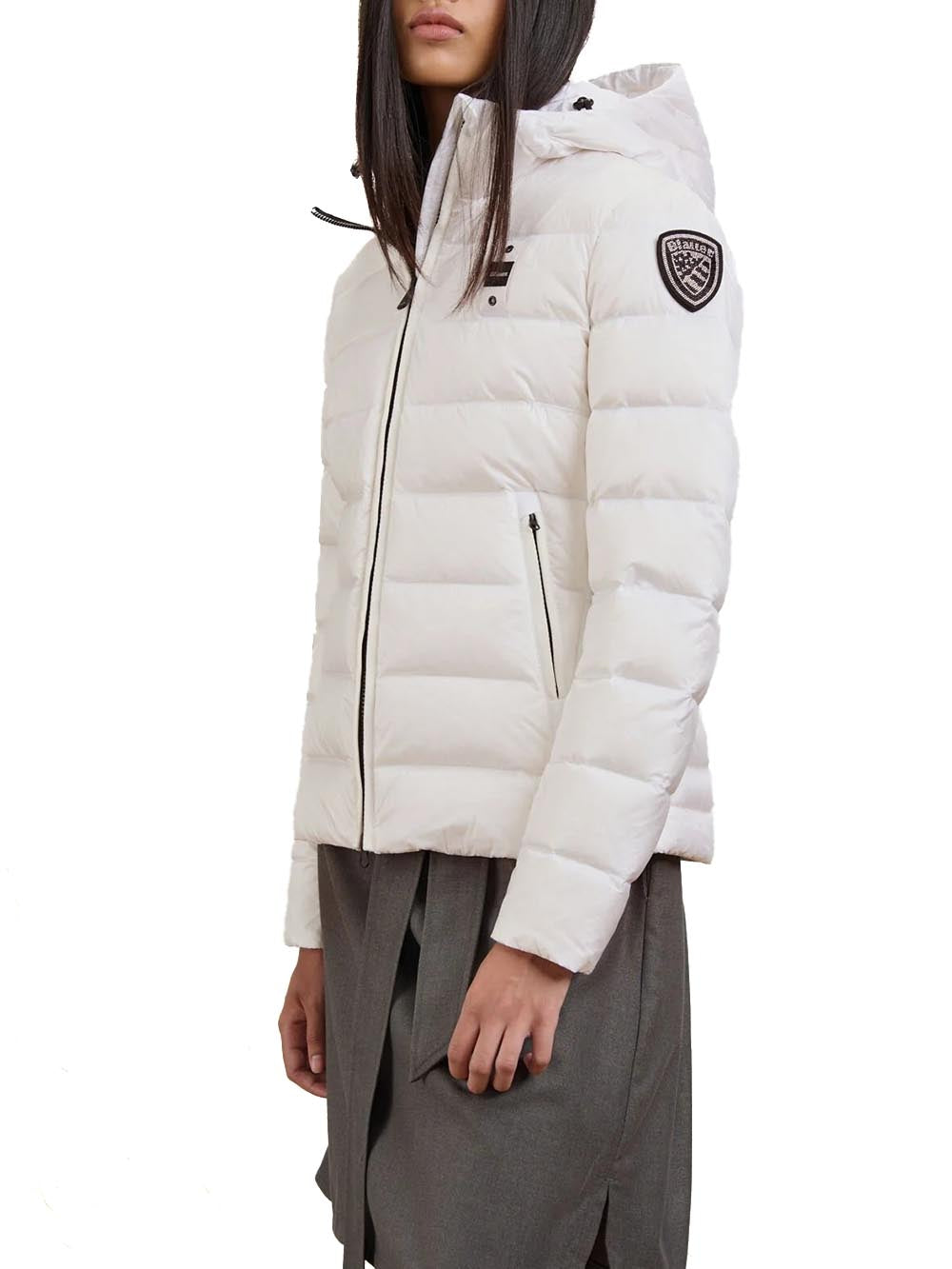 CHARME Blauer Giubbino Donna 26wbldc03037 006047 Bianco