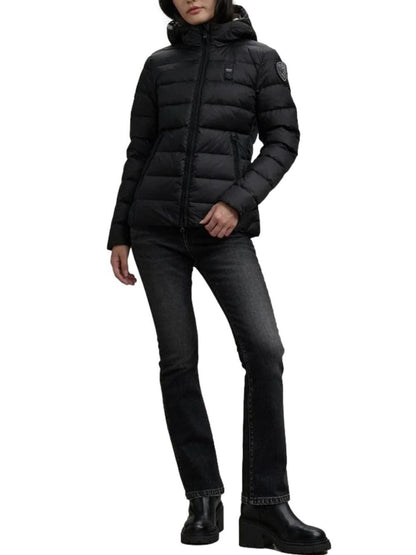 CHARME Blauer Giubbino Donna 26wbldc03037 006047 Nero/beige