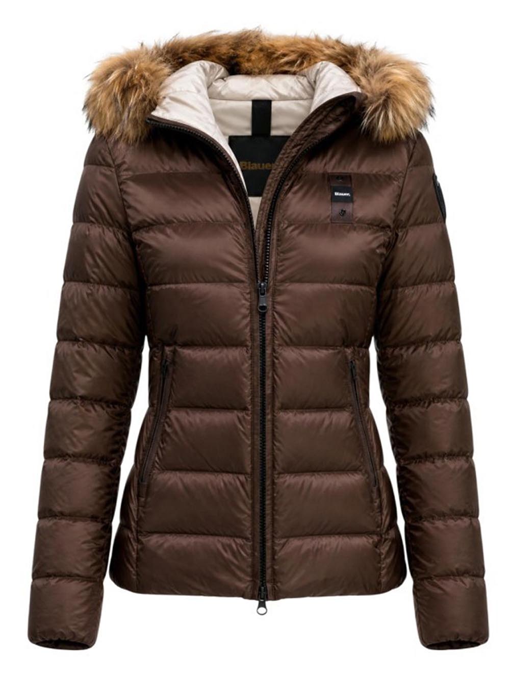 ARCADIA Blauer Giubbino Donna 26wbldc03038 006047 Marrone/Beige