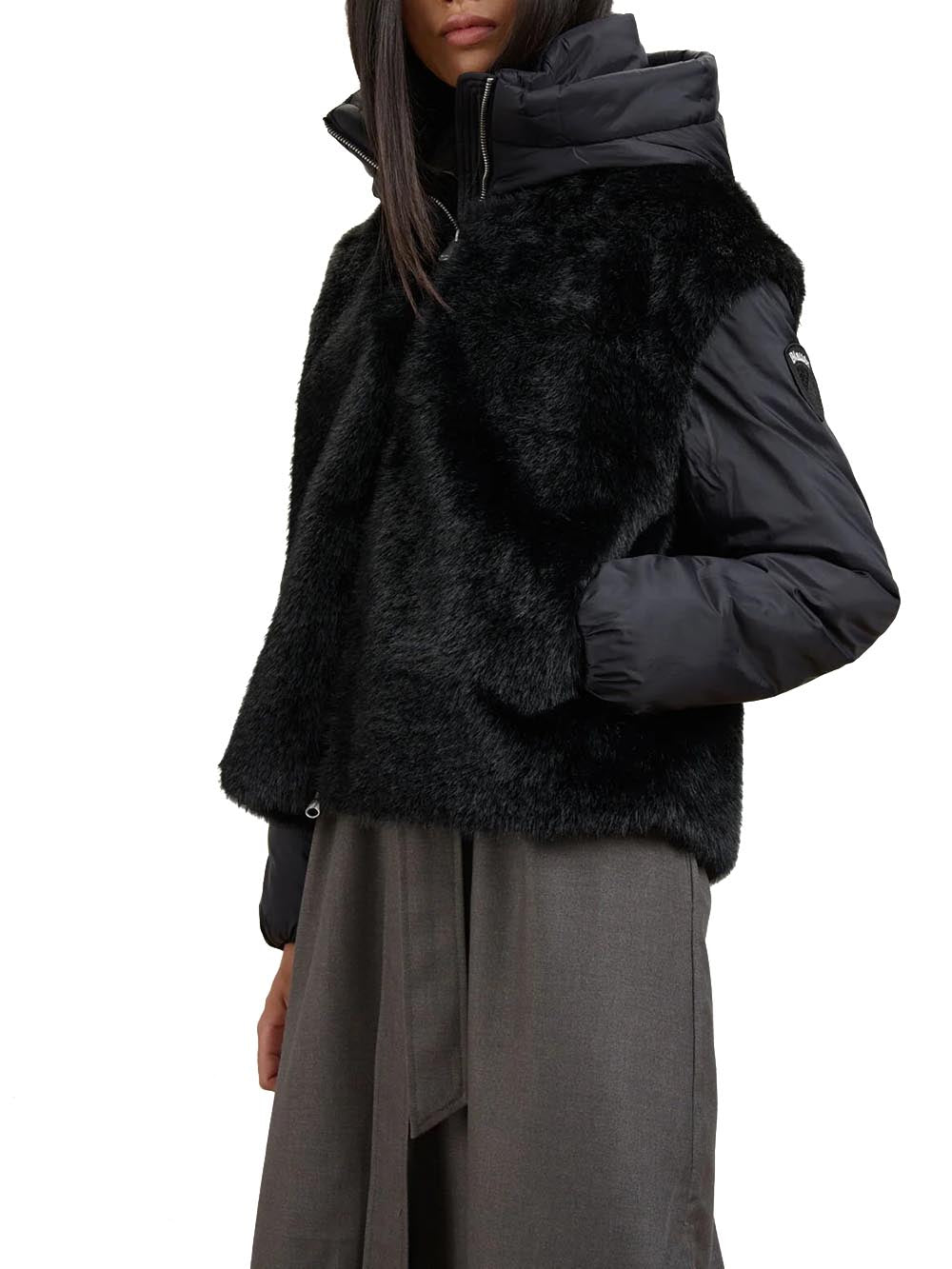 JUNIPER Blauer Giubbino Donna 26wbldc04339 007702 Nero