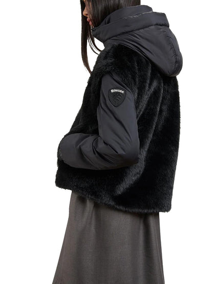 JUNIPER Blauer Giubbino Donna 26wbldc04339 007702 Nero