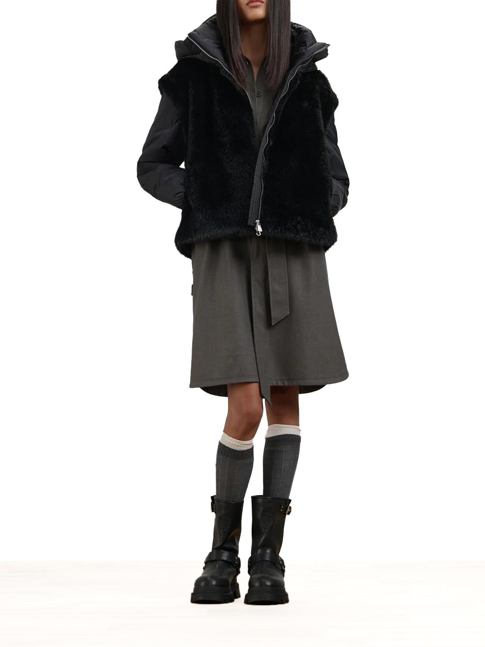 JUNIPER Blauer Giubbino Donna 26wbldc04339 007702 Nero