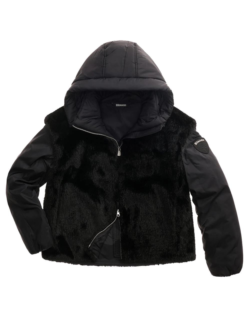 JUNIPER Blauer Giubbino Donna 26wbldc04339 007702 Nero