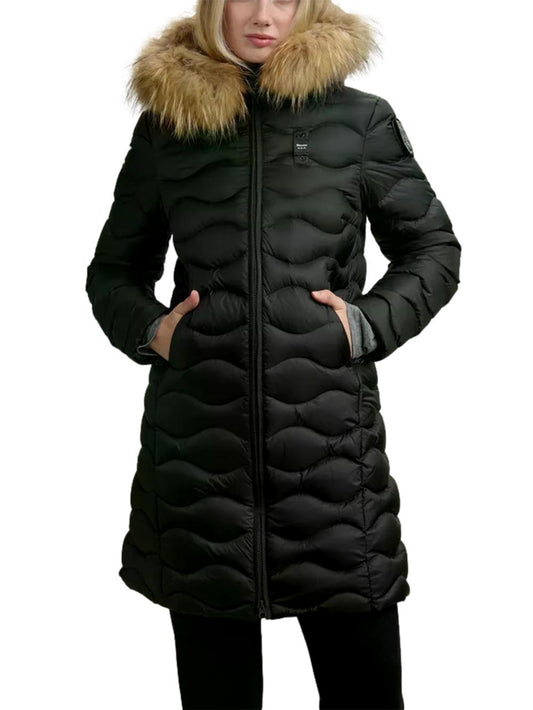 LYNEL Blauer Giubbino Donna 26wbldk03036 006047 Nero/beige