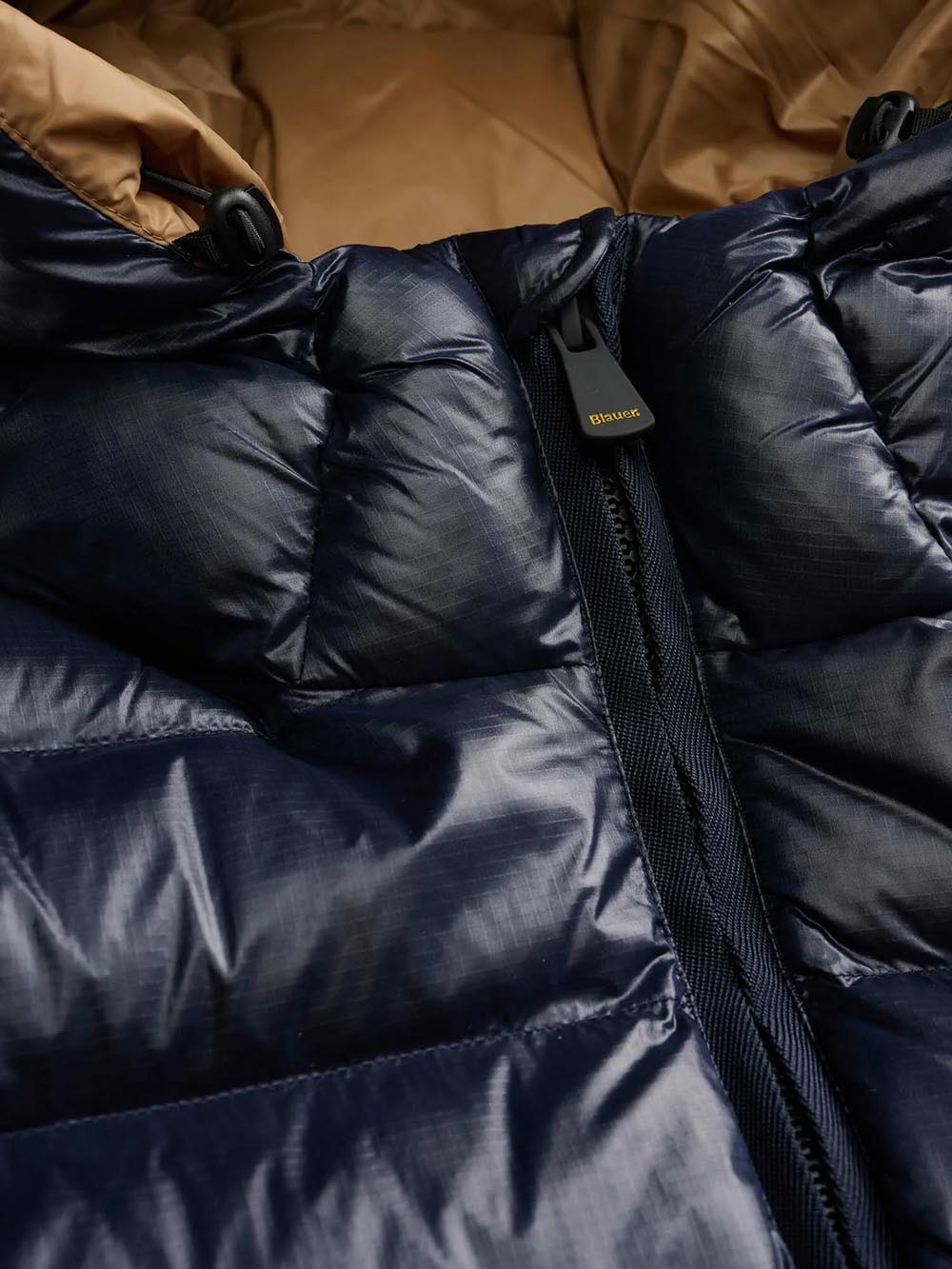 ADAMS Blauer Giubbino Uomo 26wbluc02054 005958 Blu/Tabacco