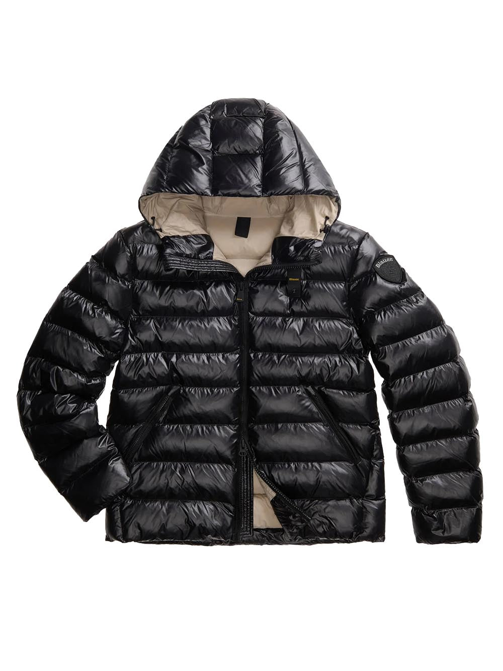 ADAMS Blauer Giubbino Uomo 26wbluc02054 005958 Nero/beige
