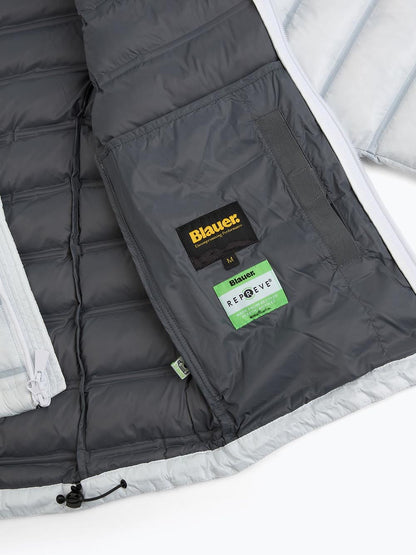 CHARLES Blauer Giubbino Uomo 26wbluc02218 007284 Ghiaccio
