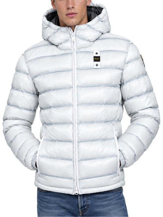 CHARLES Blauer Giubbino Uomo 26wbluc02218 007284 Ghiaccio