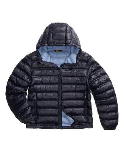 CHARLES Blauer Giubbino Uomo 26wbluc02218 007284 Blu