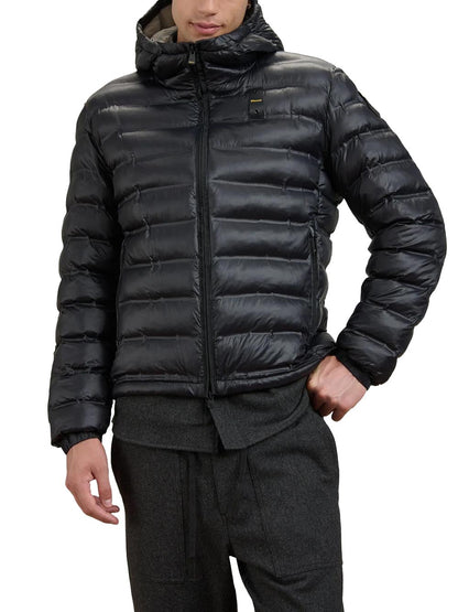 CHARLES Blauer Giubbino Uomo 26wbluc02218 007284 Nero/grigio