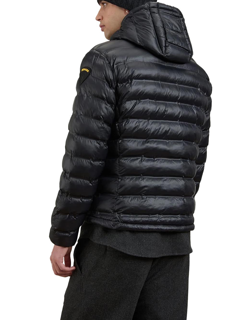 CHARLES Blauer Giubbino Uomo 26wbluc02218 007284 Nero/grigio