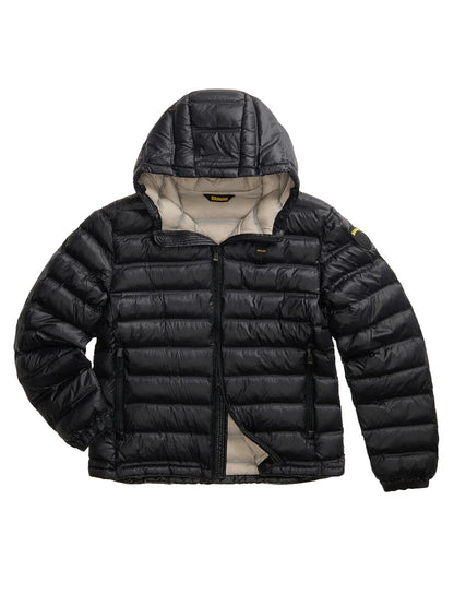 CHARLES Blauer Giubbino Uomo 26wbluc02218 007284 Nero/grigio