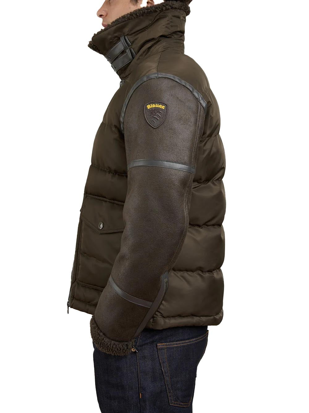 AMHERST Blauer Giubbino Uomo 26wbluc02239 007280 Marrone scuro