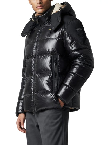 KIERNAN Blauer Giubbino Uomo 26wbluc02352 005958 Nero/beige