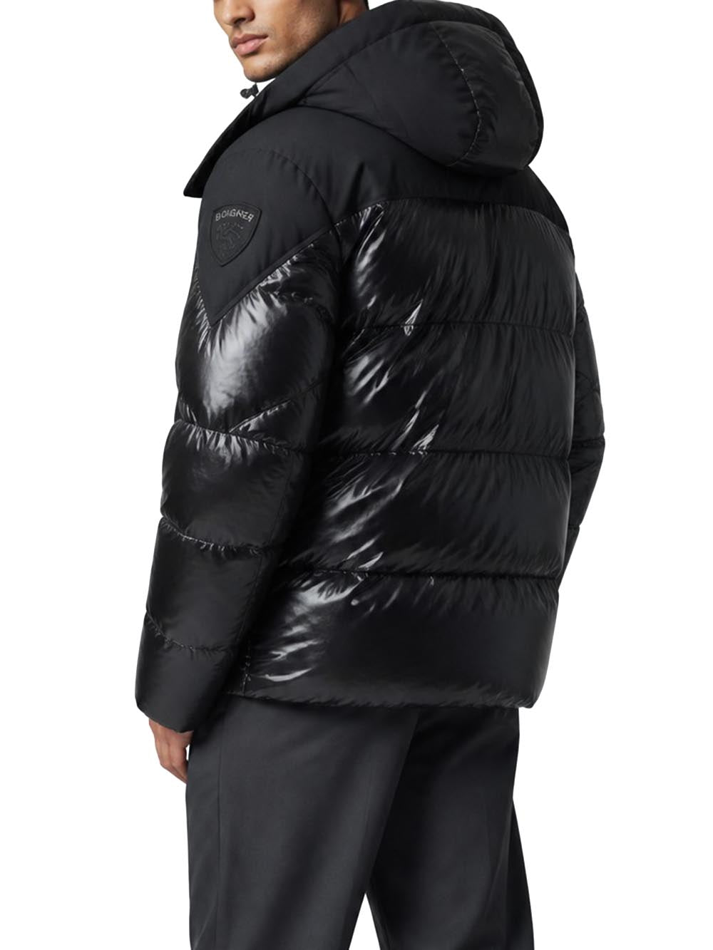 KIERNAN Blauer Giubbino Uomo 26wbluc02352 005958 Nero/beige