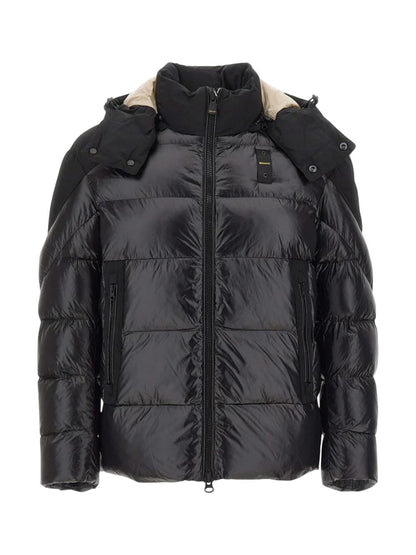 KIERNAN Blauer Giubbino Uomo 26wbluc02352 005958 Nero/beige