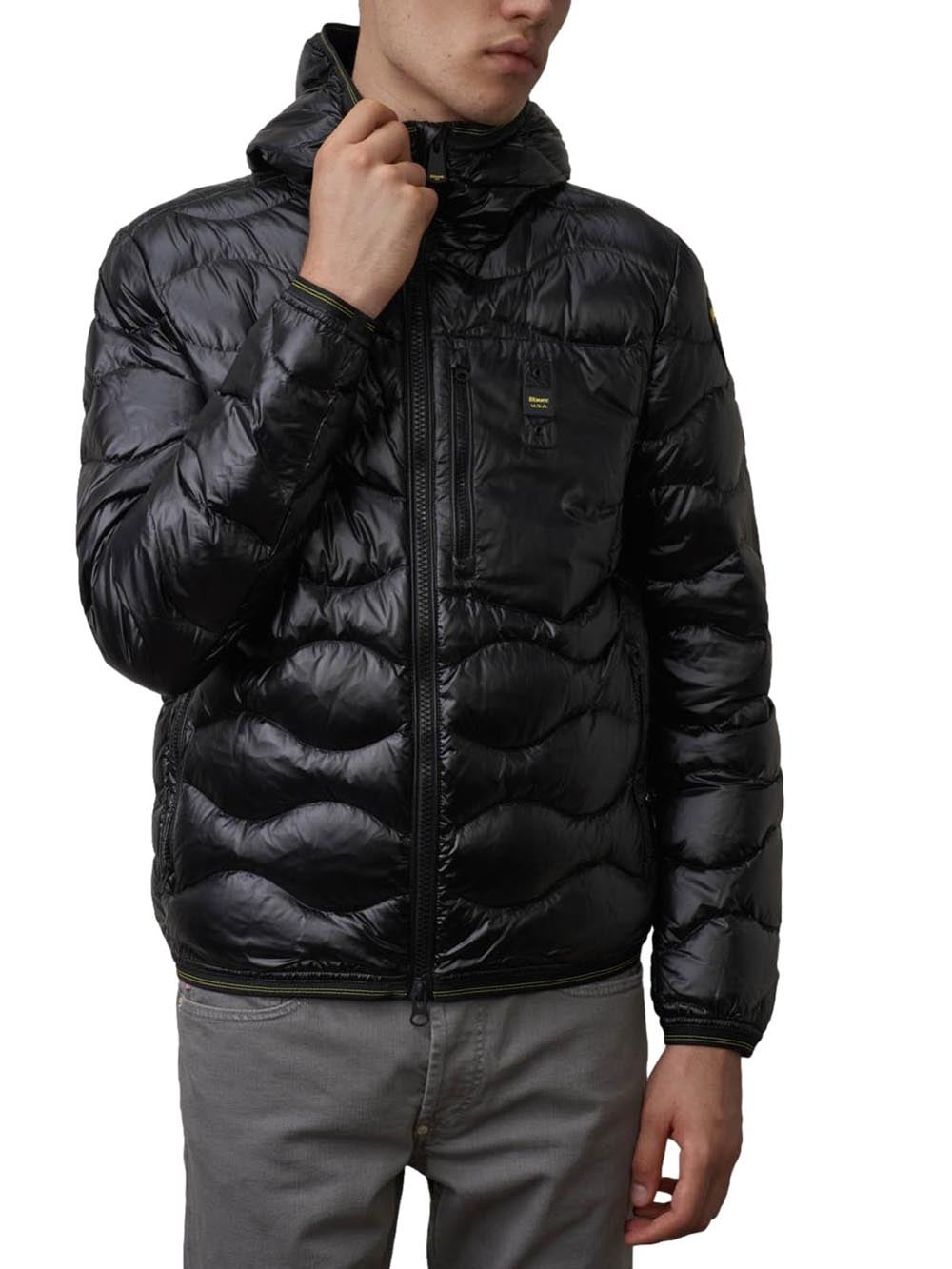 WAVE Blauer Giubbino Uomo 26wbluc03064 A06355 Nero