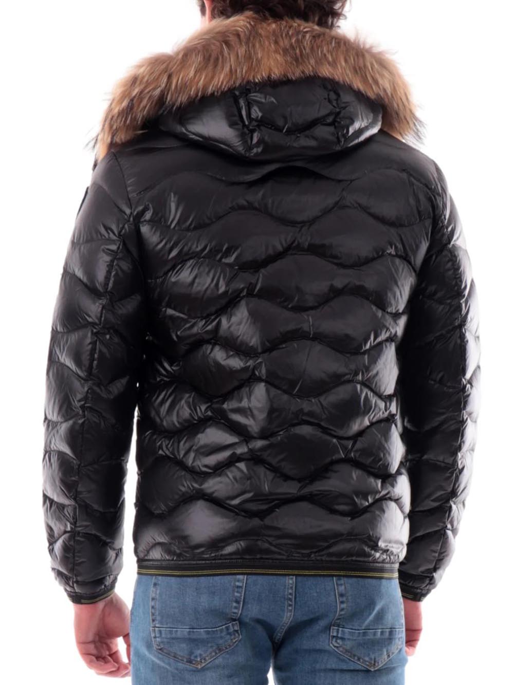 WAVEFUR Blauer Giubbino Uomo 26wbluc03065 006355 Nero