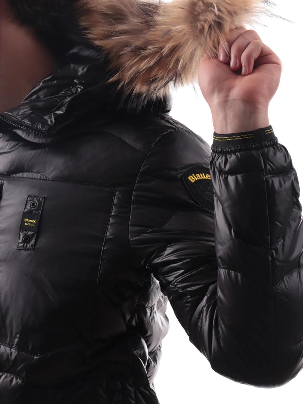 WAVEFUR Blauer Giubbino Uomo 26wbluc03065 006355 Nero