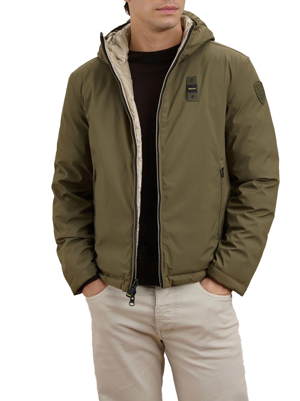 BALLARD Blauer Giubbino Uomo 26wbluc06063 005480 Verde oliva