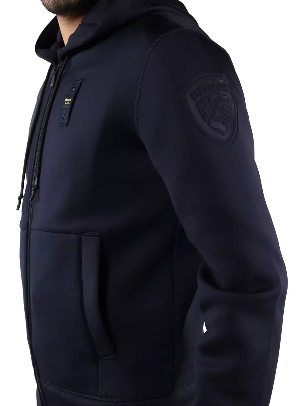 COLBY Blauer Felpa Uomo 26wbluf02394 007707 Blu
