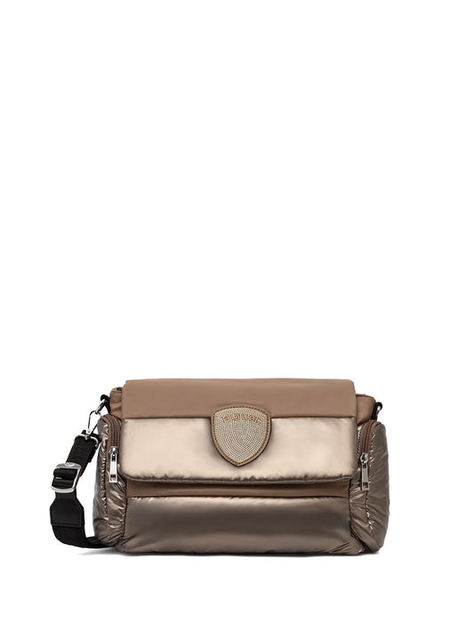 polyester nylon briefcase Blauer Borsa a Tracolla Donna F6jenna02/pad Beige