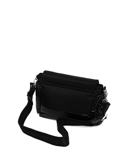 polyester nylon briefcase Blauer Borsa a Tracolla Donna F6jenna02/pad Nero