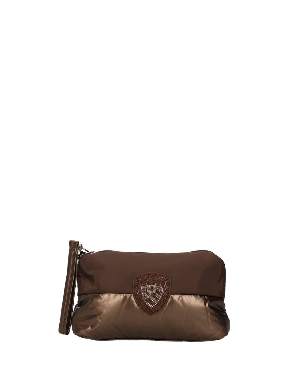 nylon clutch Blauer Pochette Donna F6mira01/pad Marrone