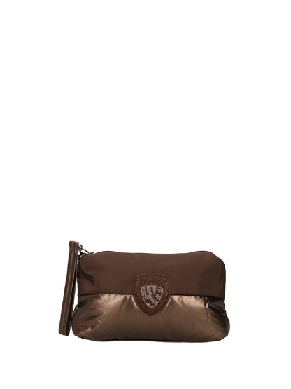 nylon clutch Blauer Pochette Donna F6mira01/pad Marrone