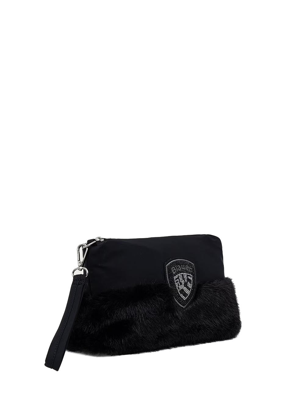 polyester nylon clutch Blauer Pochette Donna F6mira02/pad Nero