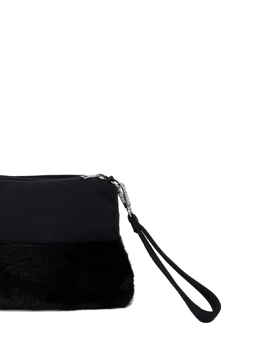 polyester nylon clutch Blauer Pochette Donna F6mira02/pad Nero
